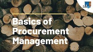 The Basics of Procurement Management