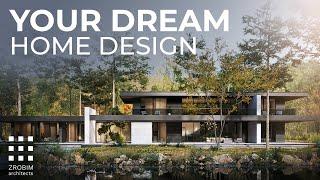 Designing a family custom home in USA | An overview of modern architectural projects