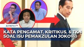 [FULL] Kata Pakar Hukum Tata Negara, Kritikus Politik Petisi 100, dan TKN soal Pemakzulan Jokowi!