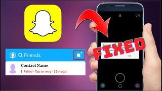 How To Fix Snapchat Failed To Send Error On Android | Working Tutorial | Android Data Recovery