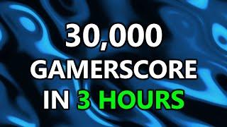 30,000 Gamerscore in 3 Hours (STREAM)