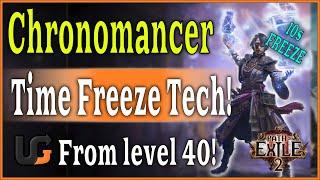 Po2 Chronomancer build ⌛ Time Freeze Tech ⌛ Early Game | Path of Exile 2