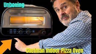 CHEFMAN Indoor Pizza Oven, Countertop Electric Pizza Maker, Pizza Stone and Peel Unboxing