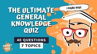 40 Trivia Questions General Knowledge | General Knowledge Quiz 2023 | The Quiz Channel