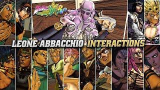 Leone Abbacchio's Interactions | JoJo's Bizarre Adventure: All-Star Battle R