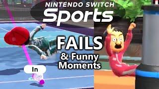 Nintendo Switch Sports FAILS & Funny Moments