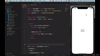 React Native Webview || React Native beginner tutorial English 2024  #5