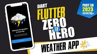 Flutter Weather App Tutorial️ PART 4 | Learn About APIs, Networking and Asynchronous Programming