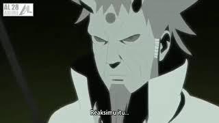 Moment naruto dan sasuke mendapatkan kekuatan dari rikudou senin