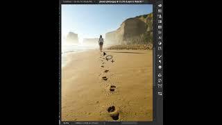 How To Remove Unwanted Area | Photoshop Tutorial #short