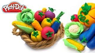 Play doh Vegetables. Tutorial Making Vegetable for Kids. Toys For Kids. Play-Doh Food. DIY for Kids