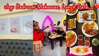 VLOG️| Bedroom Makeover; New Wall Arts; Lunch Date With Creators; Clean My House With Me; Skincare