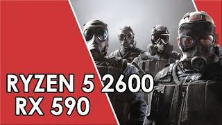 Ryzen 5 2600 + Radeon RX 590 // Test in 10 Games