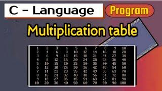 Write C Program To Print Multiplication Table Of 5 Using While Loop in C Programming