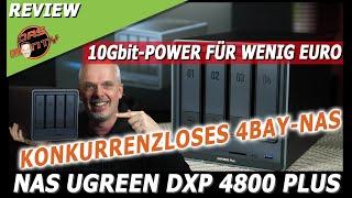 NAS TEST - UGREEN DXP 4800 Plus | 10gbit Power für wenige Euros | 4Bay-NAS ohne Konkurrenz