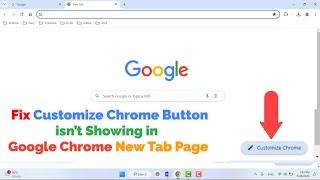 How to Bring Back the Missing “Customize Chrome” Button