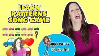 Learn Patterns Song Game for Children | Learn Patterns, Recognize Patterns with Patty Shukla