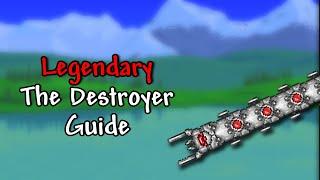 The EASIEST Way to Beat LEGENDARY MODE Destroyer in Terraria!! - Terraria 1.4.4