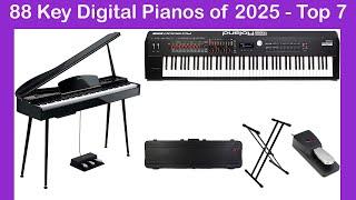 88 Key Digital Pianos of 2025 - Top 7 Reviews & Buying Guide!