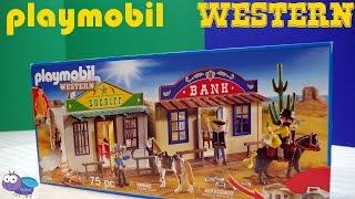 Playmobil Western set Unbox and Playtime!