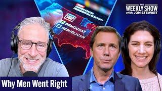 Jon Stewart on Why Men Are Leaving the Left with Richard Reeves & Annie Lowrey | The Weekly Show