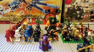 Моя Коллекция Минфигурок Lego Ninjago 2016 | My Lego Ninjago Minifigure Collection 2016