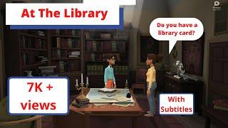 Conversation Between the Librarian and a Member Regarding Borrowing A Book