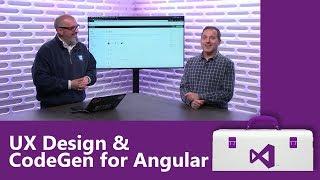 UX Design and Code Generation for Angular Apps