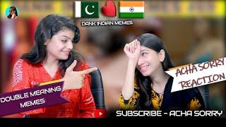 100k Special | Dank Indian memes | REACTION | trending memes | compilation | ACHA SORRY REACTION