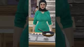 MAMA MUDA | HIJAB | MASAK SAHUR  | THE SIMS 4 INDONESIA