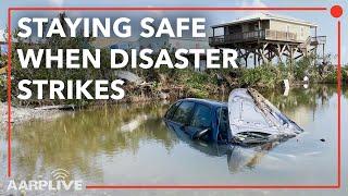 AARP LIVE | HOW TO STAY SAFE WHEN DISASTER STRIKES | RFD-TV