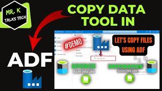 5. COPY Data using Azure Data Factory COPY DATA TOOL option | ADF Tutorials for beginners | ADF