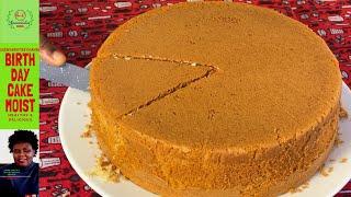 NIGERIAN CAKE RECIPE | NO OVEN | NO MIXER | PERFECT BIRTHDAY CAKE STEP BY STEP FOR BEGINNERS