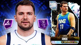 100 OVERALL LUKA DONCIC IS GREAT BUT STILL HAS A MID JUMPER IN NBA 2K24 MyTEAM!!