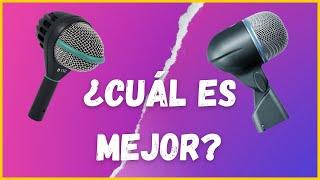 Los 2 MEJORES MICROFONOS DE BOMBO: SHURE Beta52a vs AKG D112 (comparativa)