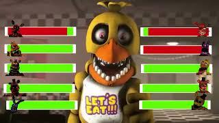 [SFM FNaF] Top 5 FNAF vs FIGHT Animations WITH Healthbars (Jun 2024)