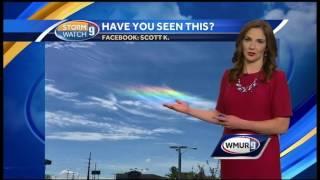 Weather 101:  What causes rainbow colors in clouds?