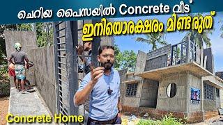 പൈസ കുറവുള്ളവർക്കും വീട് വെക്കണ്ടേ | വീട് മൊത്തം കോൺക്രീറ്റ് - വേഗത്തിൽ തീരും പൈസയും കുറവ്