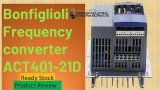 Bonfiglioli Vectron AC Drive Model:ACT 401-21D | Vectron VFD Supplier | Product Review #bonfiglioli