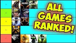 ALL COD Games RANKED! (Which is best?)