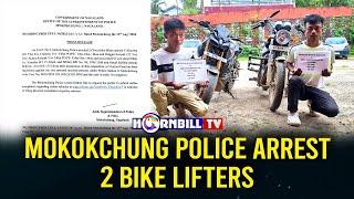 MOKOKCHUNG POLICE ARREST 2 BIKE LIFTERS