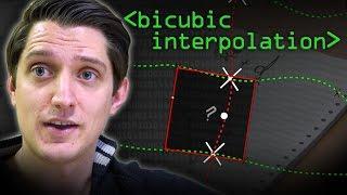 Bicubic Interpolation - Computerphile