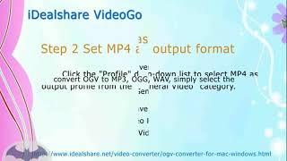 Convert OGV to MP4, AVI, MOV, WMV, 3GP on Mac or Windows new new