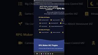 These FREE PLUGINS are FANTASTIC   #rpgmaker #videogames #gamedev #games