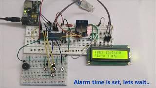 Alarm Clock using PIC Microcontroller and RTC Module