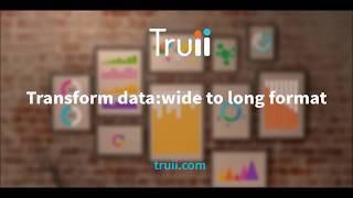 Transform data: Wide to long