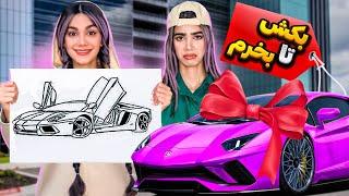 ۲۴ ساعت هرچیزی نقاشی بکشم سحر برام میخره  24 HOURS CHALLENGE