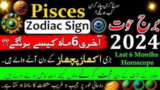 Pisces Horoscope for Last 6 Months of 2024|Burj Hoot|Monthly Horoscope|Zodiac Signs|Astrology|