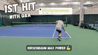 1st Impressions Kirschbaum Max Power and Q&A session, plus Head Lynx Tour update