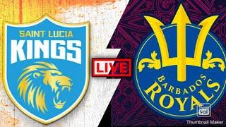 CPL 2022 | Barbados Royals vs St Lucia Kings Live | BR vs SLK live